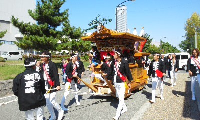 日記 こどもだんじり祭り 泉佐野市羽倉崎地区 が開催されました 珪藻土で深める家族の絆 フラワー工務店 大阪 奈良 和歌山